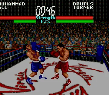 Muhammad Ali Heavyweight Boxing (USA) (Proto) screen shot game playing